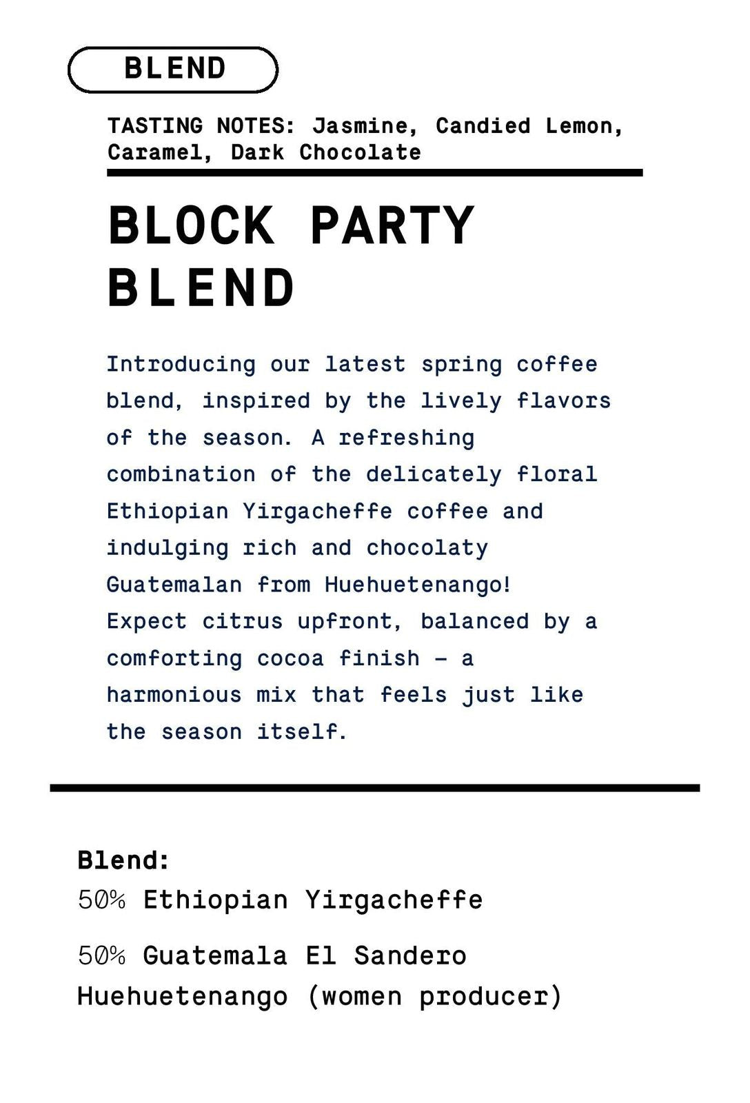 Block Party Blend